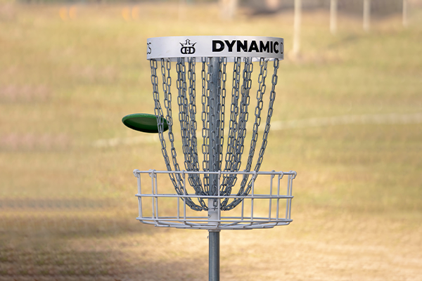 Disc golfer